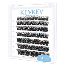 عناقيد الرموش 84 قطعة عناقيد رموش عناقيد DIY Cluster Eyelash Extensions رموش فردية تبدو مثل الرموش ملحقات المظهر الطبيعي الرقيقة و Cirrus الناعم ، D-10