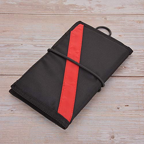 XHIKOWAT Diving Notebook Underwater Writting Plate Snorkeling Supplies Reflective Stripe Red Stripe (red Stripe Model),Diving