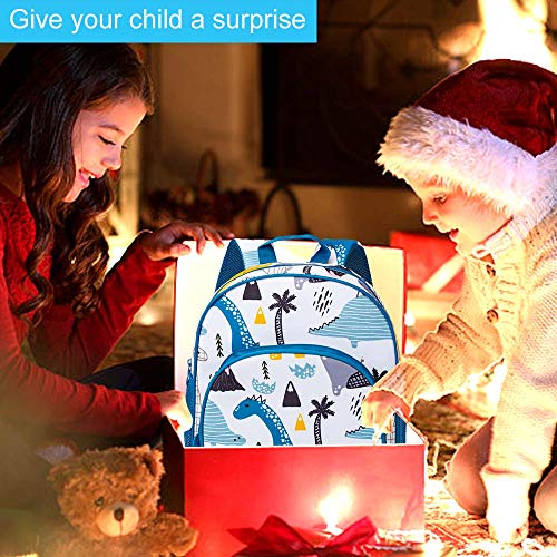 Agsdon Dinosaur Backpack For Boys,3Pcs Toddler Backpack And Lunch Box For Boys #TOP6