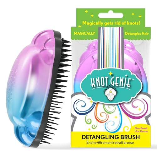 Knot Genie Detangling Brush, Peaceful Blend