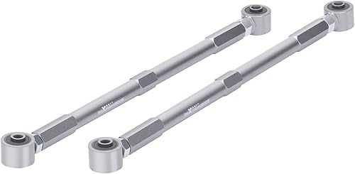 Tuningsworld Brazo de inclinación ajustable +- 3 para Mini Cooper 2002-2013 R50 R52 R53 R56 R57 R58 R59 R60 R61, brazo de control de curvatura