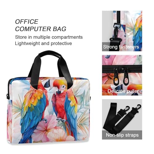 Funda para laptop ALAZA con estampado de loros, 13 a 15.6 pulg miniatura 5