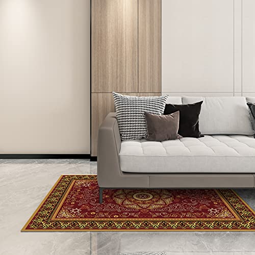 Alfombra pasillo 3D en vinilo PVC impermeable de 70x130cm lavable 4