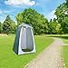 Xoeryoy Pop-Up Changing Tent Water & Sun Proof 170T Foldable 47x47x75 Shower Tent with Inner Pocket, Zippered Portable for Camping
