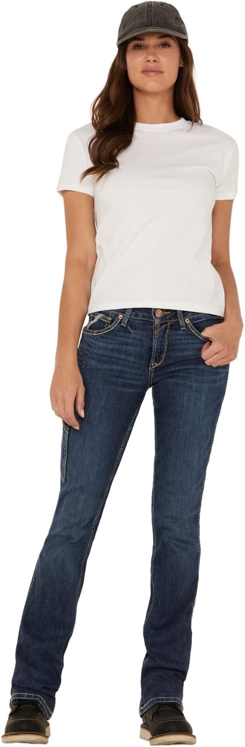 Ariat Female Rebar DuraStretch Riveter Boot Cut Jean