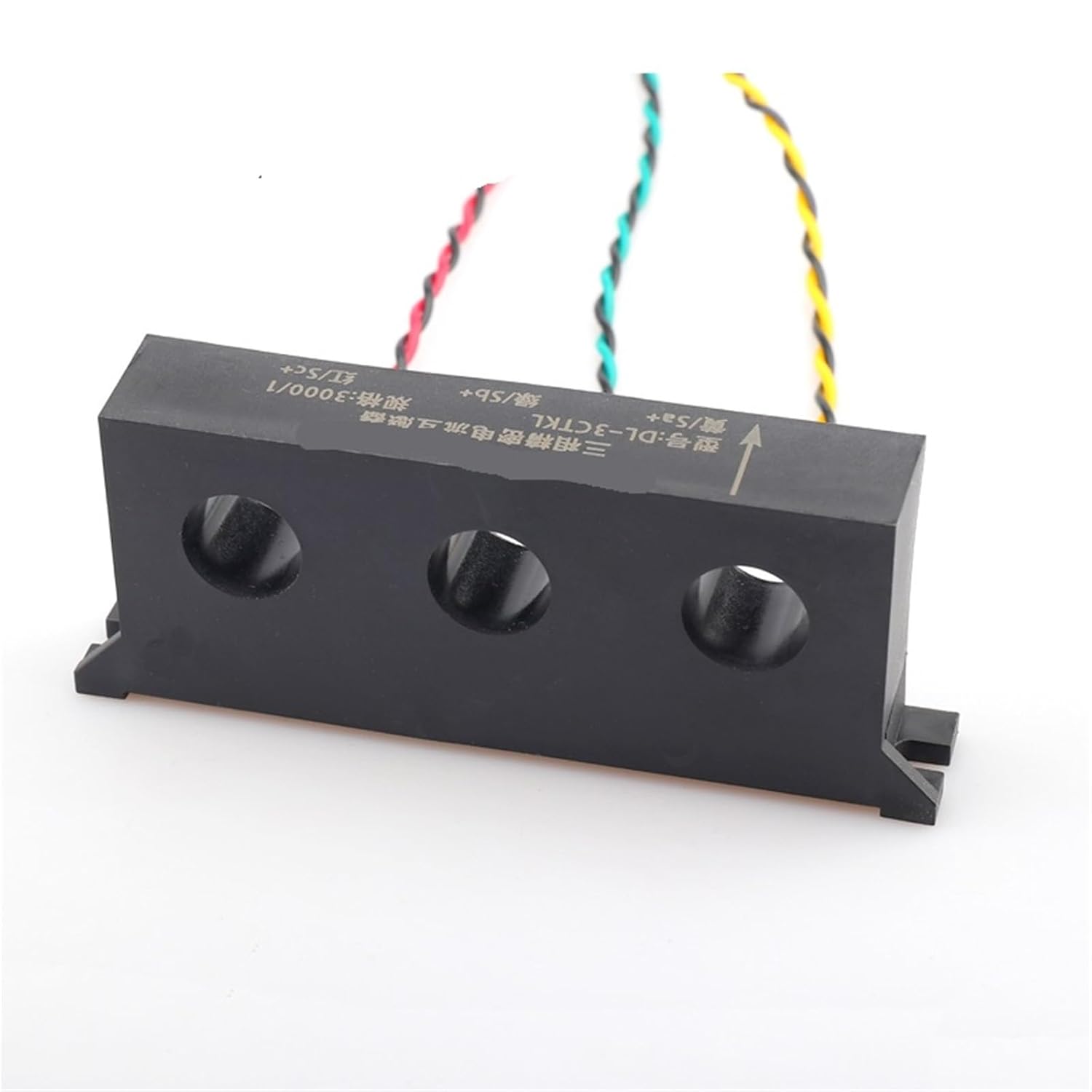 Split Core Current Transformer 3 Phase AC CT 0~150A 5A 2.5mA 50A 25mA 100A 25mA 0.1A 1000/1 2000/1 3000/1 4000/1 5000/1 3 Types 1Pcs(DL-3CTKL 1000-1)