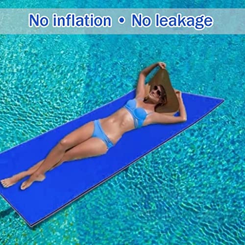 Floating Mat Tapete flutuante para banho de sol na praia, adequado para esportes aquáticos/festas/pi