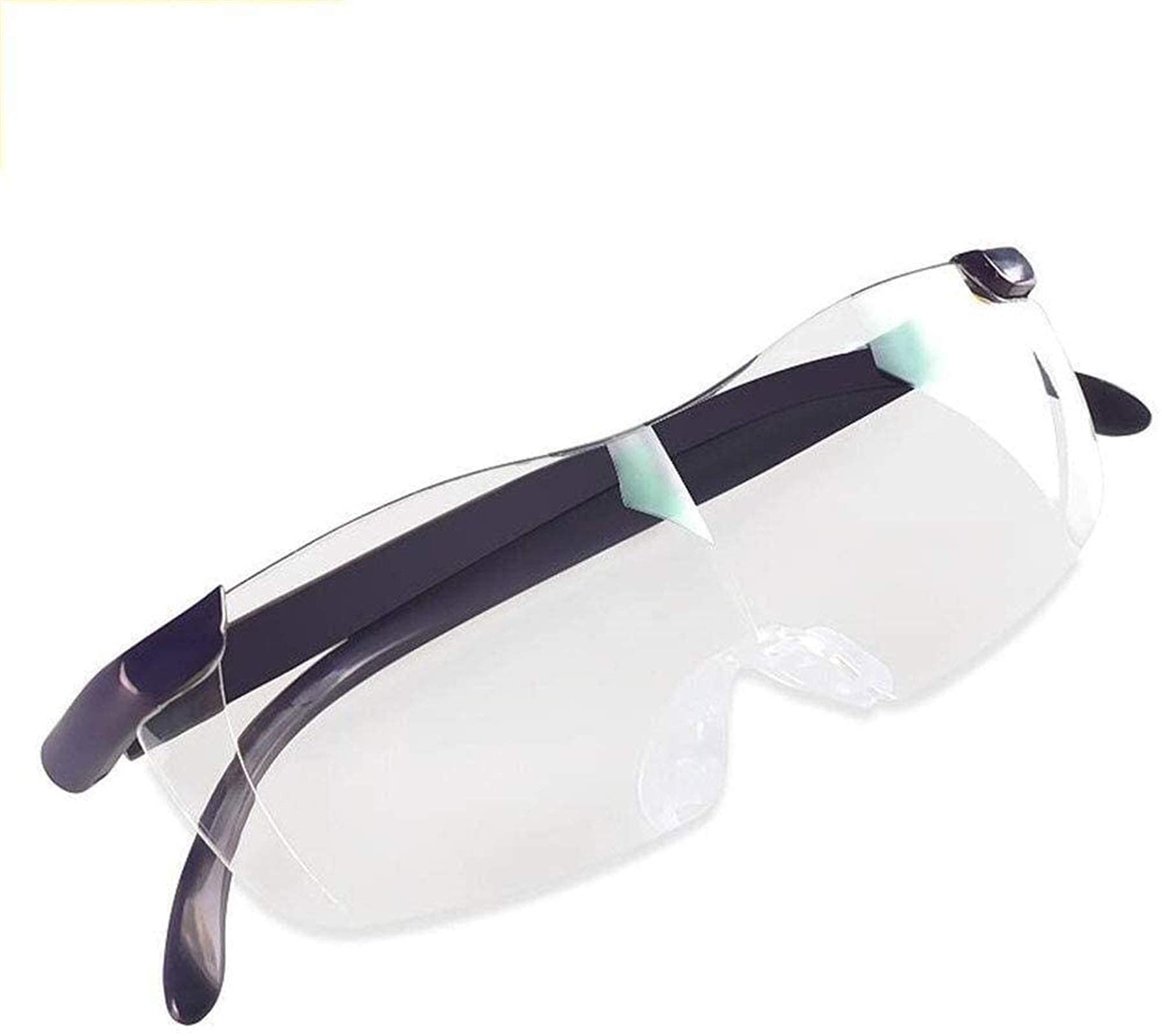 asdchZen Headband Magnifier,Head Mountlighted Magnifying Glasses,3X Magnifier Loupe Bracket Tv Glasses Goggles Magnifying Glass Headband With Glasses Case Aid For Hobbies,Reading