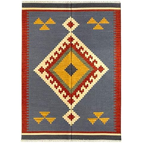 HAMID Kilim Lori Hand-Woven Wool Rug Cover