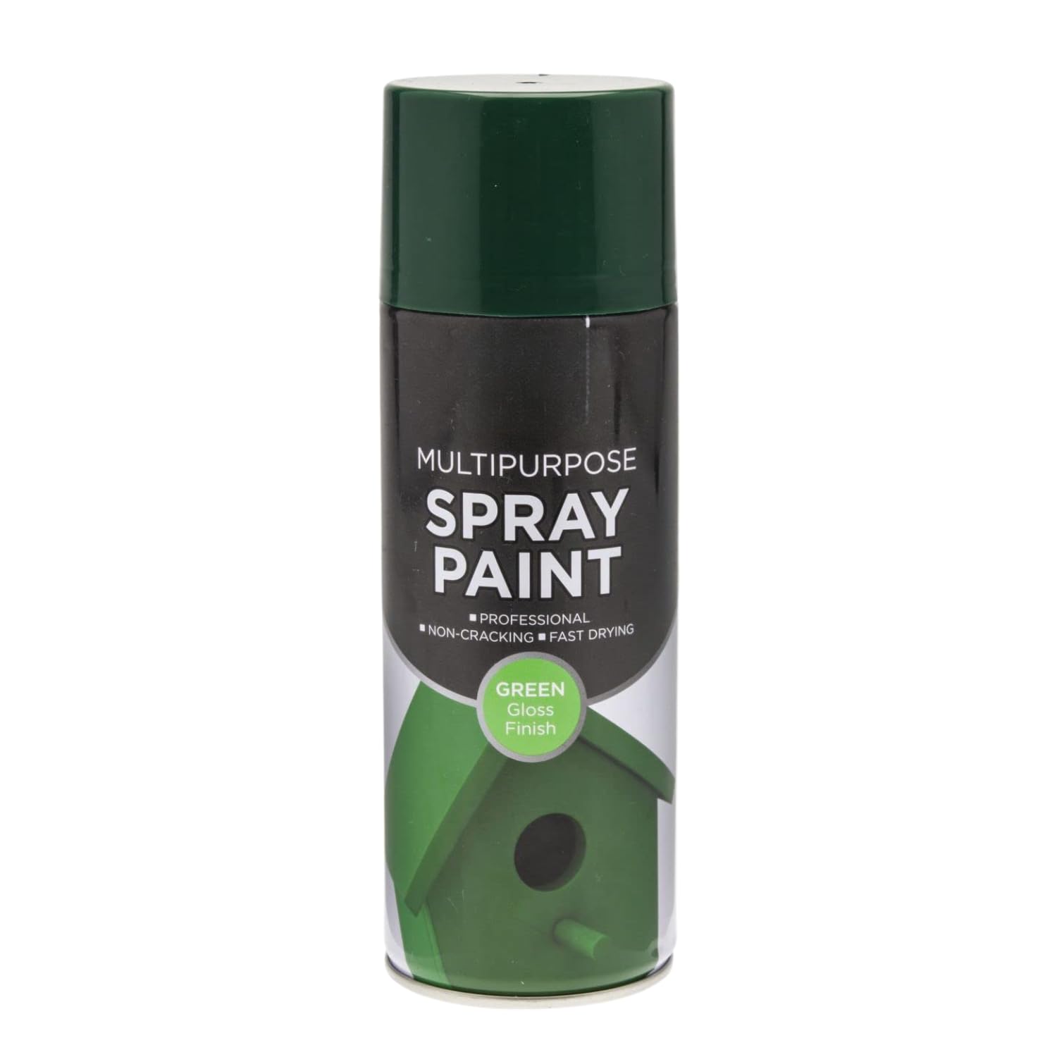 Inspired Essentials Green Gloss - 151 All Purpose Aerosol Spray Paint 400Ml Quick Drying Spray, Fast Dry And Excellent Coverage For Metal, Wood, Plastic And More (1, )