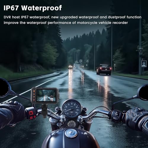Motorcycle Dual Dash Cam
