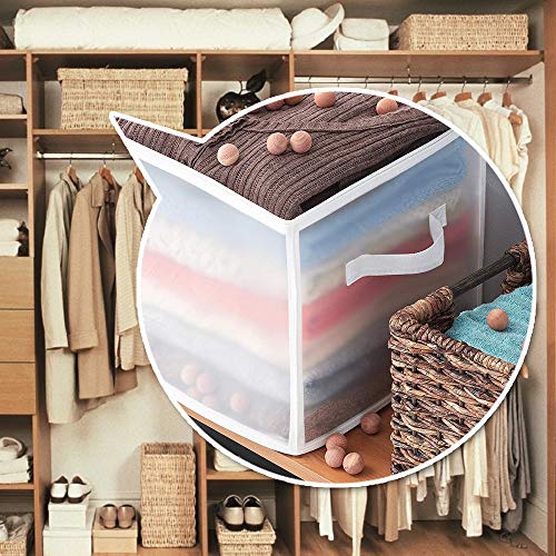 Image of Cedar Space Cedar Blocks for Clothes Storage,80PCS Cedar Chips with Sachets