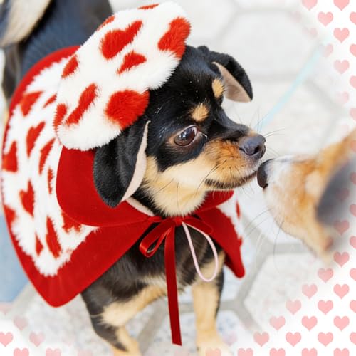 Disfraz para perros Huhumy Día de San Valentín Talla L miniatura 6
