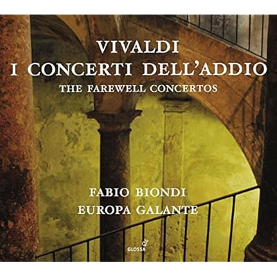 Antonio Vivaldi - I Concerti dell&acute;Addio from the Conte Collalto Catalogue in Brno