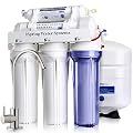 iSpring RCC7 High Capacity Under Sink 5-Stage Reverse Osmosis Drinking Water Filtration System and Ultimate Water Softener