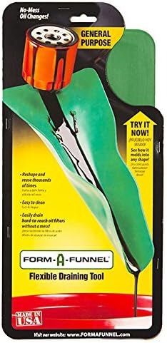 Form-A-Funnel® Flexible Draining Tool - 6.5" x 14.5"