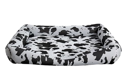 Evergreenweb - Caseta para perro suave, cama para perros con cojín reversible, talla S, 45 x 65 cm, color…