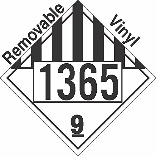 GC Labels-P322c1365, Miscellaneous Dangerous Goods Class 9 UN1365 ...