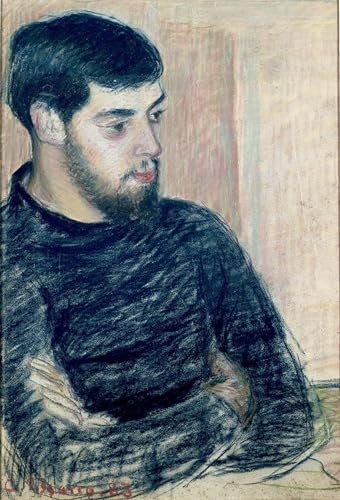 Tableau toile portrait peinture décorative Camille Pissarro 60x90