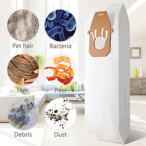 6 Pack Replacement Ah10000 Type Q Hepa Vacuum Bags For Hoover Platinum Upright Vacuum Uh30010Com Uh30010Cca Uh30010 Replace Part 902419001 #TOP2
