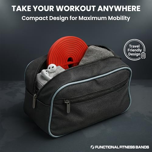 Image of Functional Fitness Pull Up Bands Resistance Bands | Exercise Bands for Working Out | Long Stretch Bands for Exercise, Training Bands, Resistance Bands for Stretching
