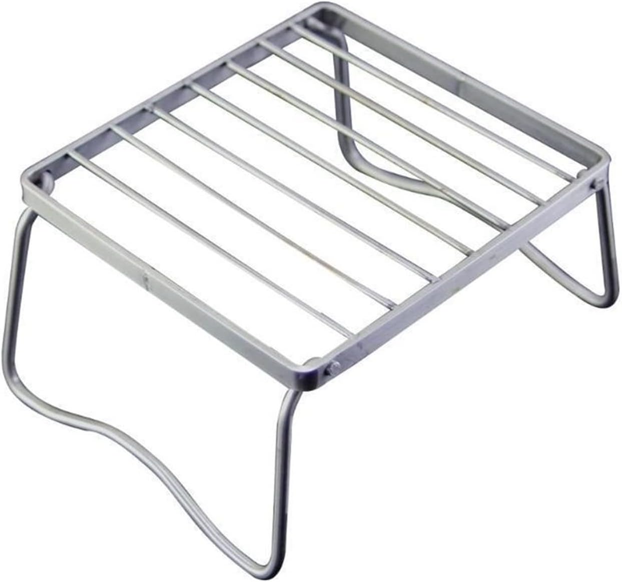 Barbecue Grill-Folding Barbecue Grill Outdoor Stainless Steel Portable Garden Rack Lightweight Kitchen Tools