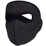 ☺2 in 1 Design: Mundschutztuch und Stirnband zusammen binden, die Sturmhaube bietet Ihnen im Herbst und Winter mehr Warm.