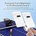 PONGBOT Table Tennis Robot with Net, Ping Pong Machine, Remote/App Control, 264 Pre-Saved Drills, Custom Drills