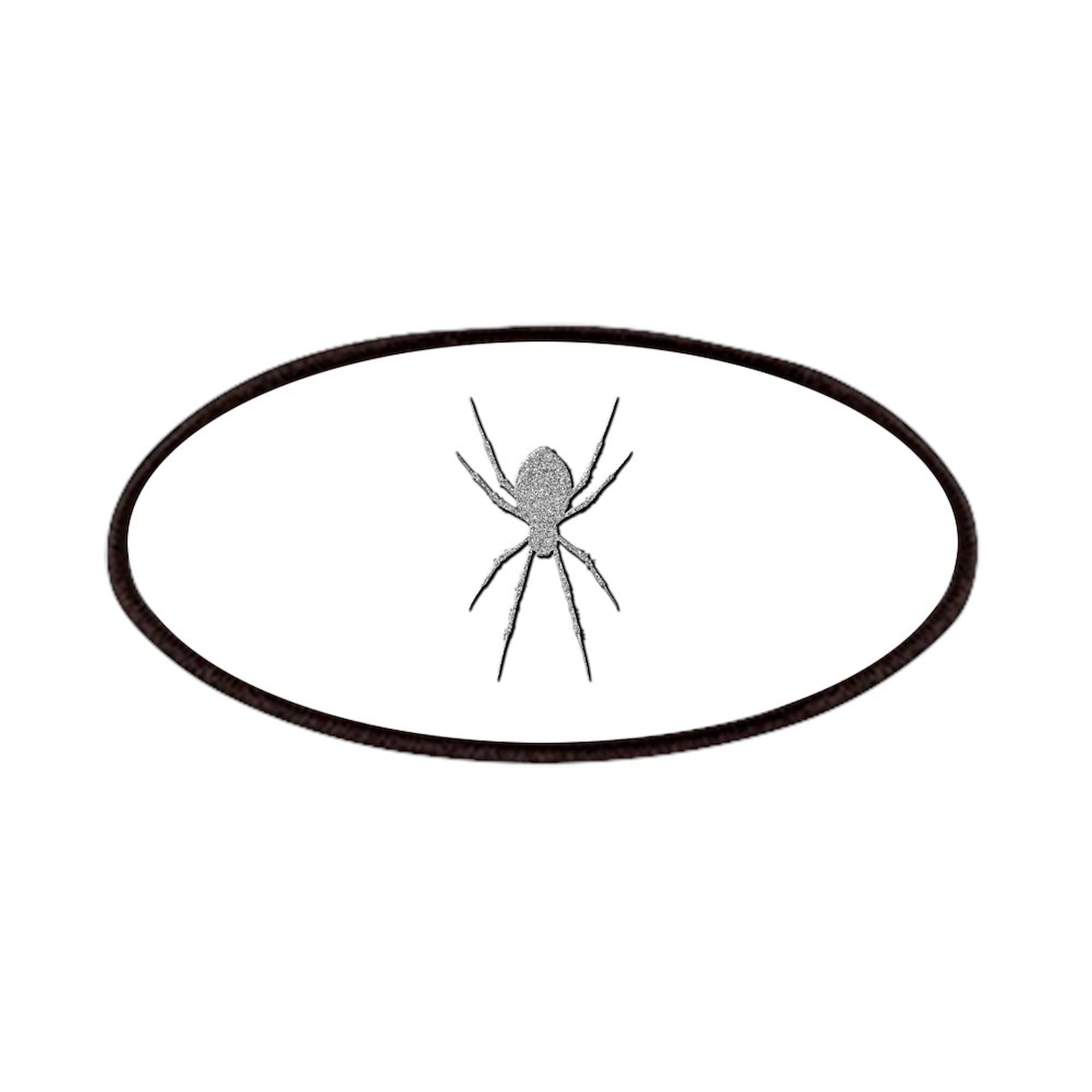 CafePress Silver Glittery Spider 4