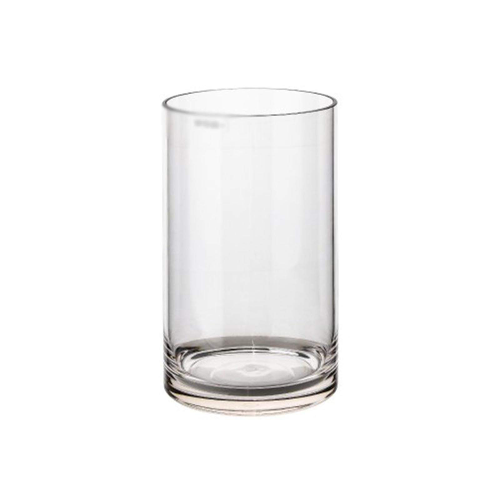 asdchZen Indoor Gardening Large Transparent Vase, Anti-Fall Plastic Vase Home Dining Table Floor Flower Hydroponic Vase,17.5 * 30CM