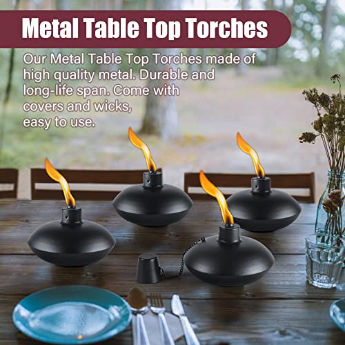 Antorchas de mesa metálicas de diseño robusto ZSZMFH para decoración elegante 6