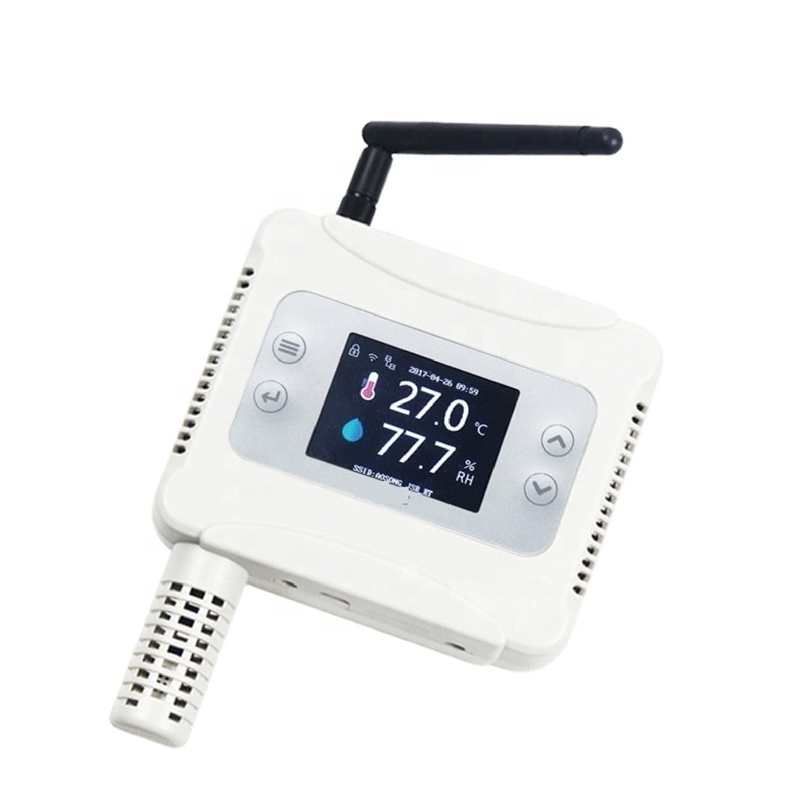 WIFI monitoreo en tiempo Real Sensor de temperatura termómetro higrómetro temperatura humedad transmisor grabadora