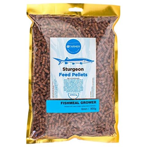 STARMER aquatic feed Sturgeon pellets/fish meal grower / 6mm / 5kg Cover