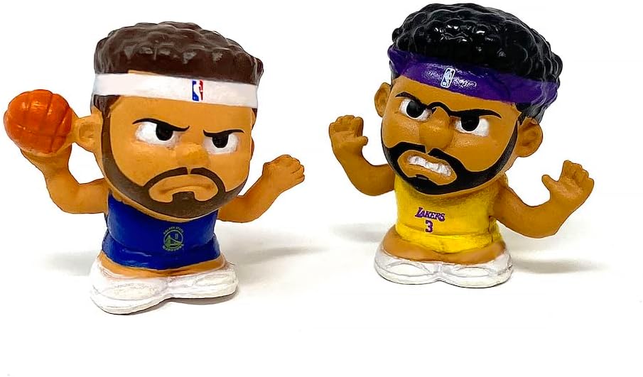 Teenymates Party Animal 2022 NBA Series 8 Basketball Figures Gift Set Party Bundle, Lot of 4 Mystery Packs
