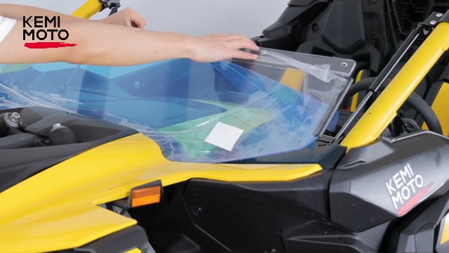 Amazon.com: KEMIMOTO Flip Windshield Compatible with Can-Am