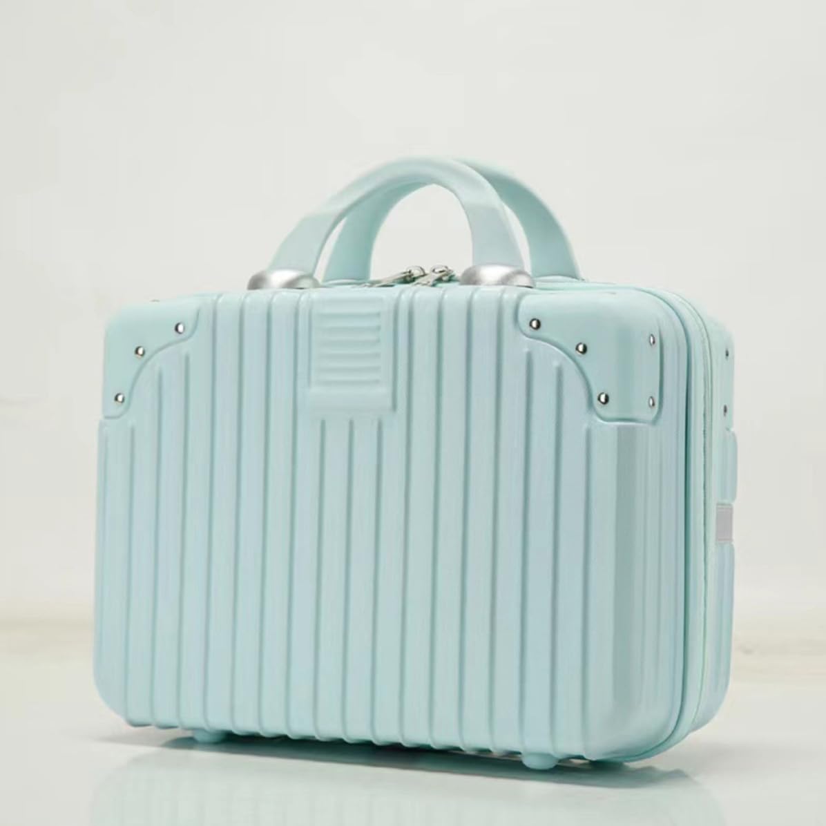 VILLCASE Valigetta Cosmetica Portatile Grande Capacità in Abs e Pc, Organizer per Make-up da Viaggio Design Compatibile per Trolley, per Casa e Viaggio