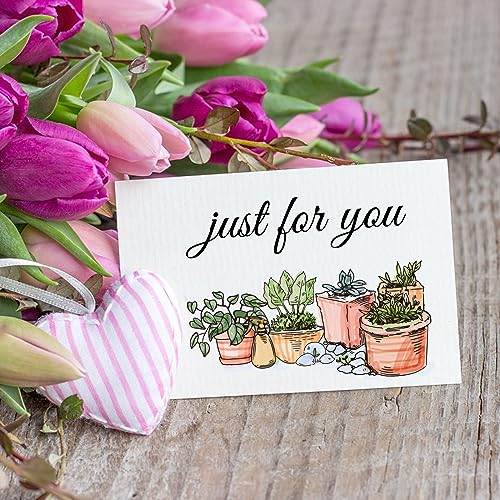 GLOBLELAND 4Pcs Mini Garden Bench Clear Stamps for DIY Scrapbooking Mini Potted Plants Silicone Clear Stamp Seals Transparent Stamps for Cards Making Photo Album Journal Home Decoration - Image 3