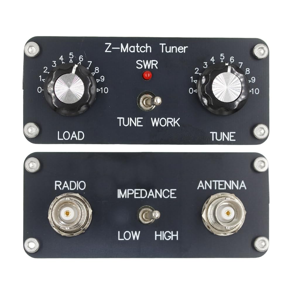 QRP Z-Match Sintonizzatore Antenna Manuale 5W 3-28 MHz HAM Tuner