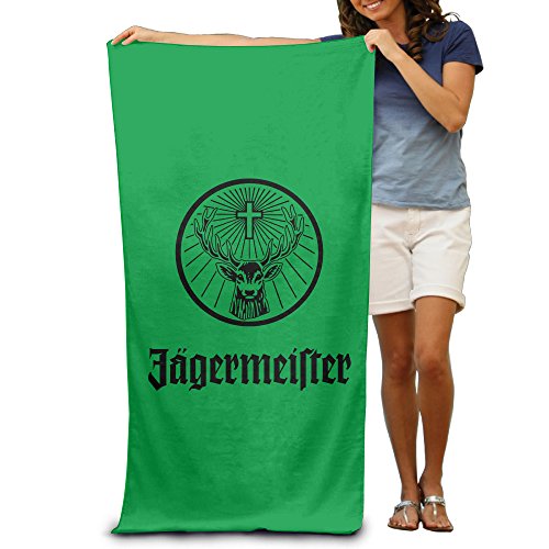 MKCOOK Jagermeister Logo Beach Towel For Adults / 31.5'' X 51.2''