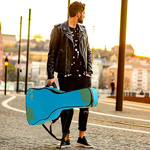 Housse pour guitare acoustique – Motif floral et feuilles – Bleu – 1 cm d’épaisseur – Étanche – 101,6 cm – 104,1 cm d… - Les Beatles, Paul McCartney, John Lennon, RIngo Starr, George Harrison Housse pour guitare acoustique - Motif floral et feuilles - Bleu - 1 cm d'épaisseur - Étanche - 101,6 cm - 104,1 cm d… – Image 7