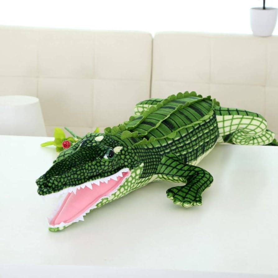 希少 巨大ワニ かっこいいぬいぐるみ わに 鰐 AURORA 希少巨大