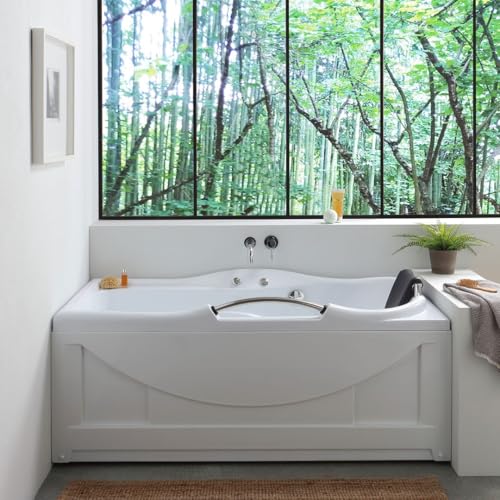 Kiamami Valentina - Baignoire balnéo rectangulaire Diletta droite