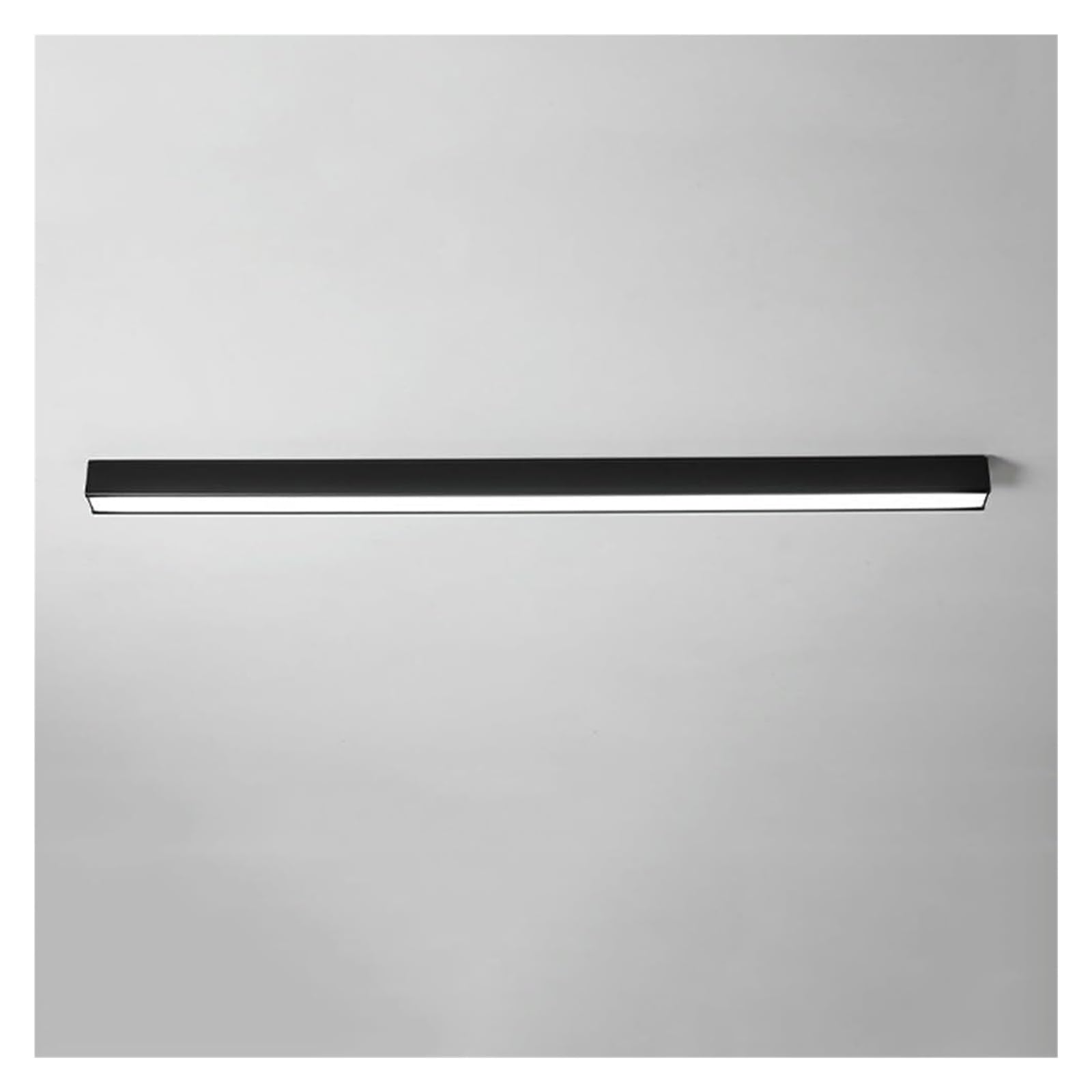 KXEcoLife Ceiling Lamp White Long Strip Light LED Linear Dimmable Fixture for Hallway Balcony Entryway Foyer Stairwell Aisle Loft Restaurant Chandelier(Dark 60cm,6000K)
