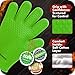 KITCHEN PERFECTION Silicone Smoker Oven Gloves -Extreme Heat Resistant BBQ Gloves-Handle Hot Food Right on Your Grill Fryer&Pit|Waterproof Grilling Cooking Baking Mitts |Superior Value Set +2 Bonuses
