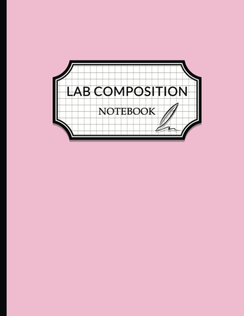 Light Pink Lab Notebook: 150 Pages Graph Paper Notebook, Research Graphing Paper Notebook Gifts For Engineer, Students