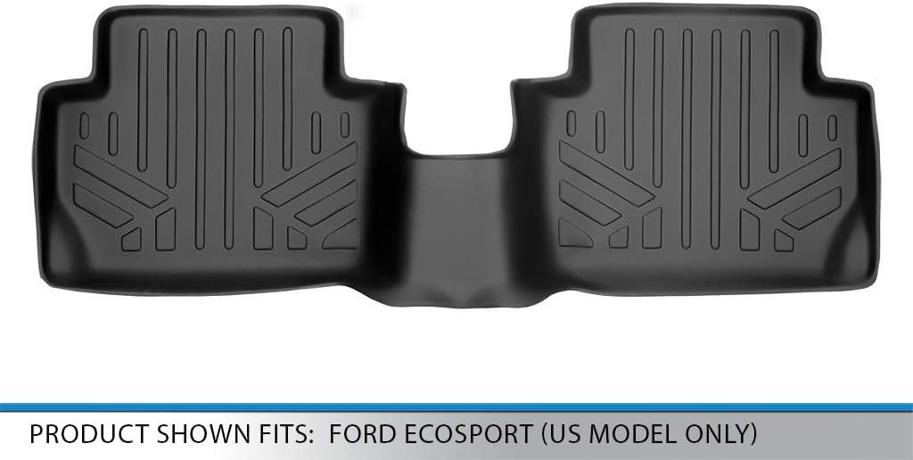 SMARTLINER Custom Fit Floor Mats 2nd Row Liner for 2018-2022 Ford Ecosport
