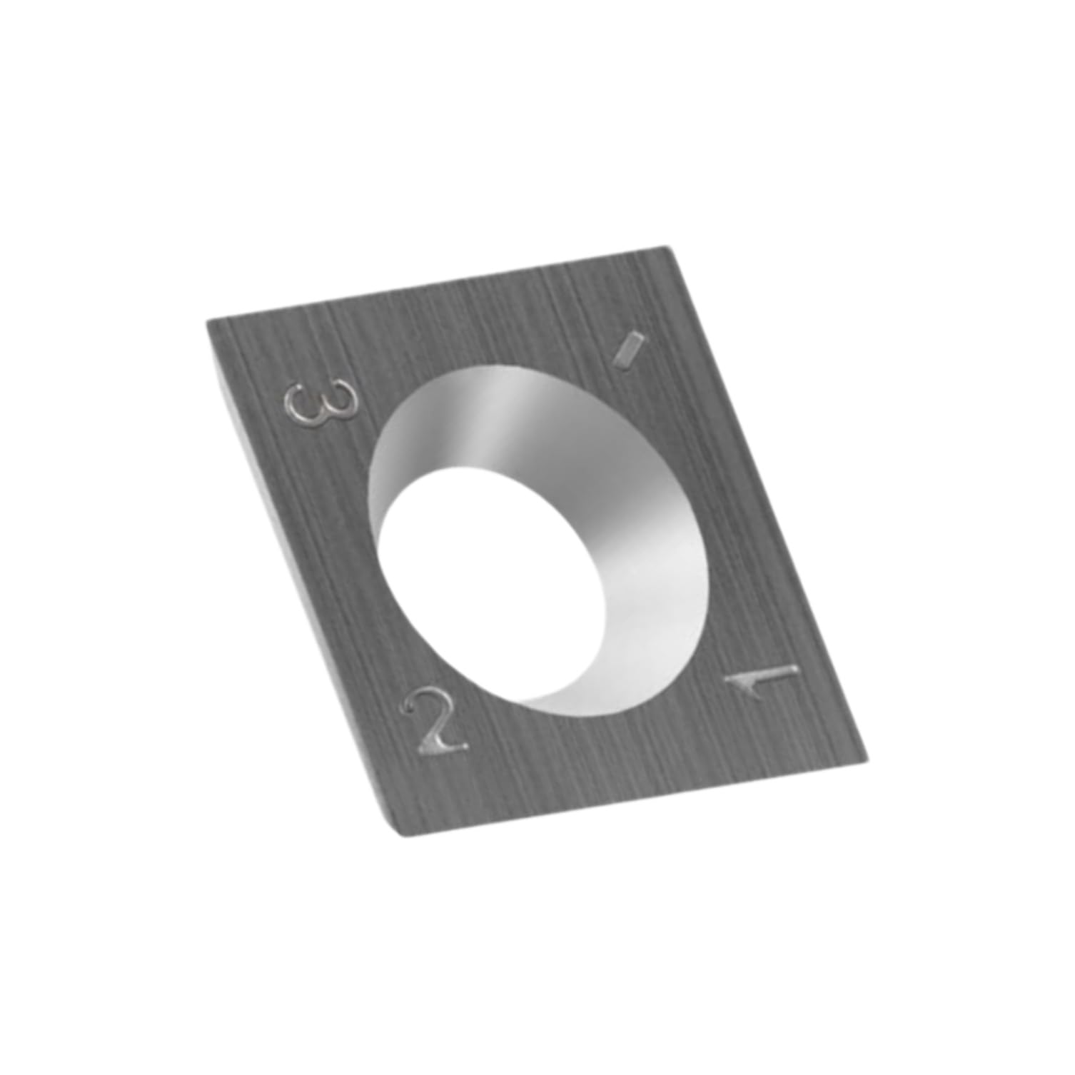 10pcs Carbide Cutter Inserts 15x15x2.5mm, Straight Square Replacement Blade for Woodworking Spiral Planer