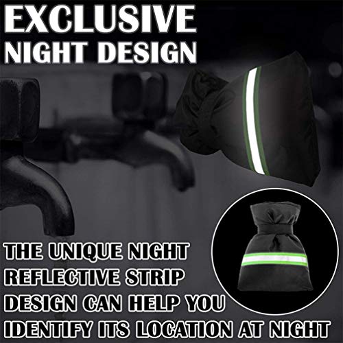 YARNOW Meias para uso ao ar livre com isolamento à prova d'água para proteção contra congelamento d