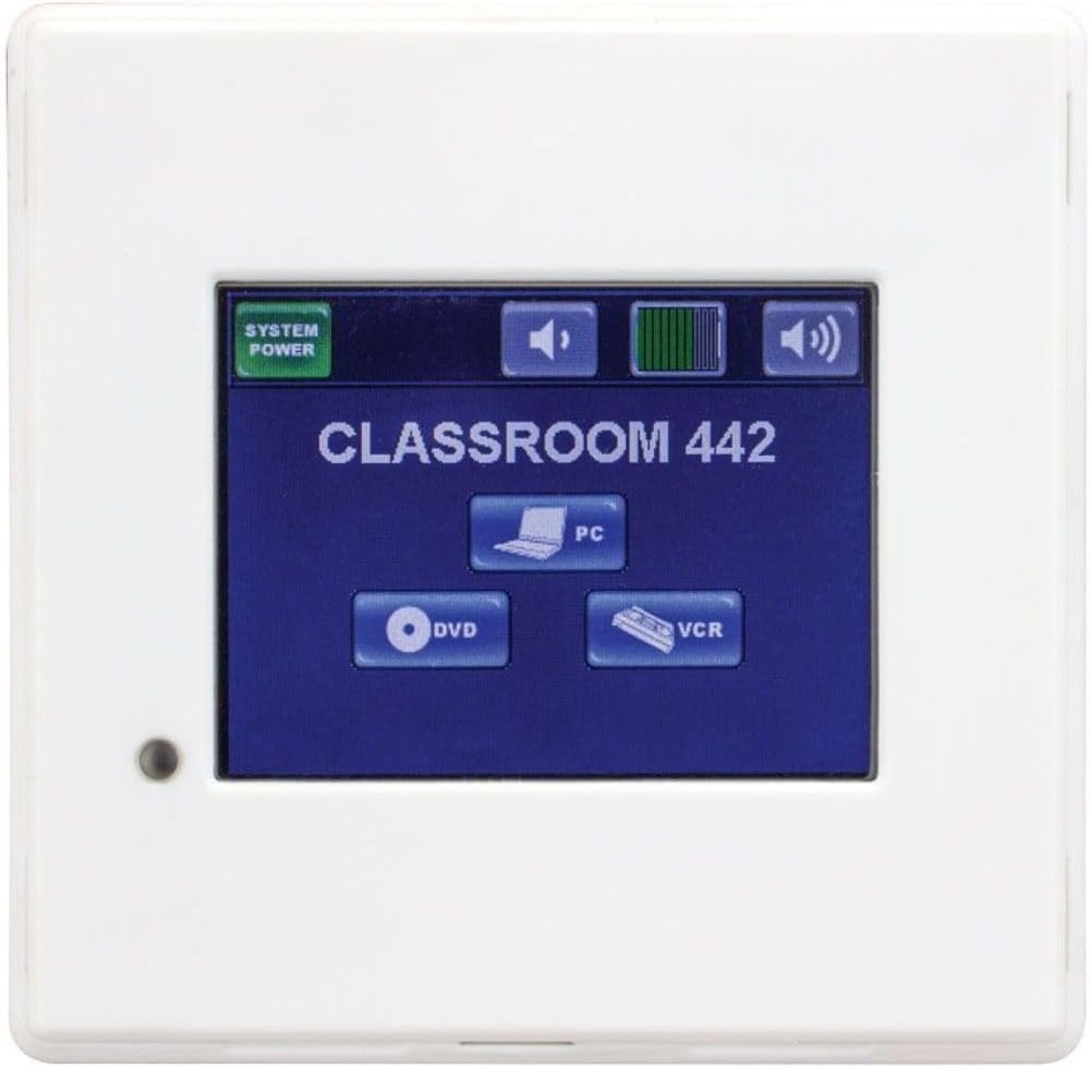 Bogen FLEX-LT200 3.5" Color Touch Control System with IP, 4 Serial Ports, 4 IR Ports, 4 GPIO Ports, 10/100 Network with PoE, Built in Flex Panel Remote Viewer, Display Clocks and Timers