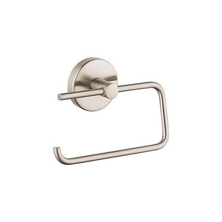 Hansgrohe 40526820 S and E Accessories Paper Holder, Brushed Nickel